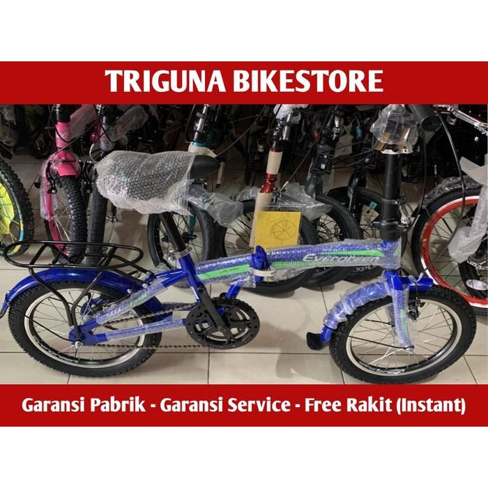 Sepeda Lipat Evergreen 16 Inch 1Sp