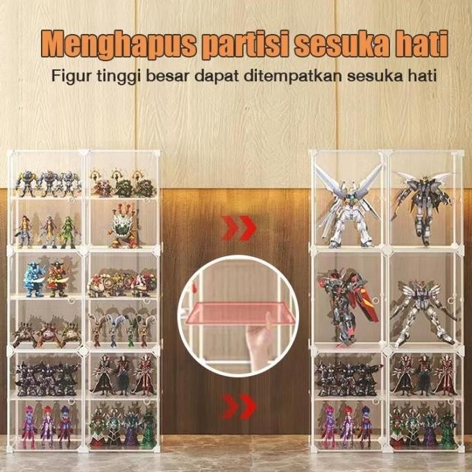 Action Figure Display Box / Box Display Rak Mainan Gantung Box Rak