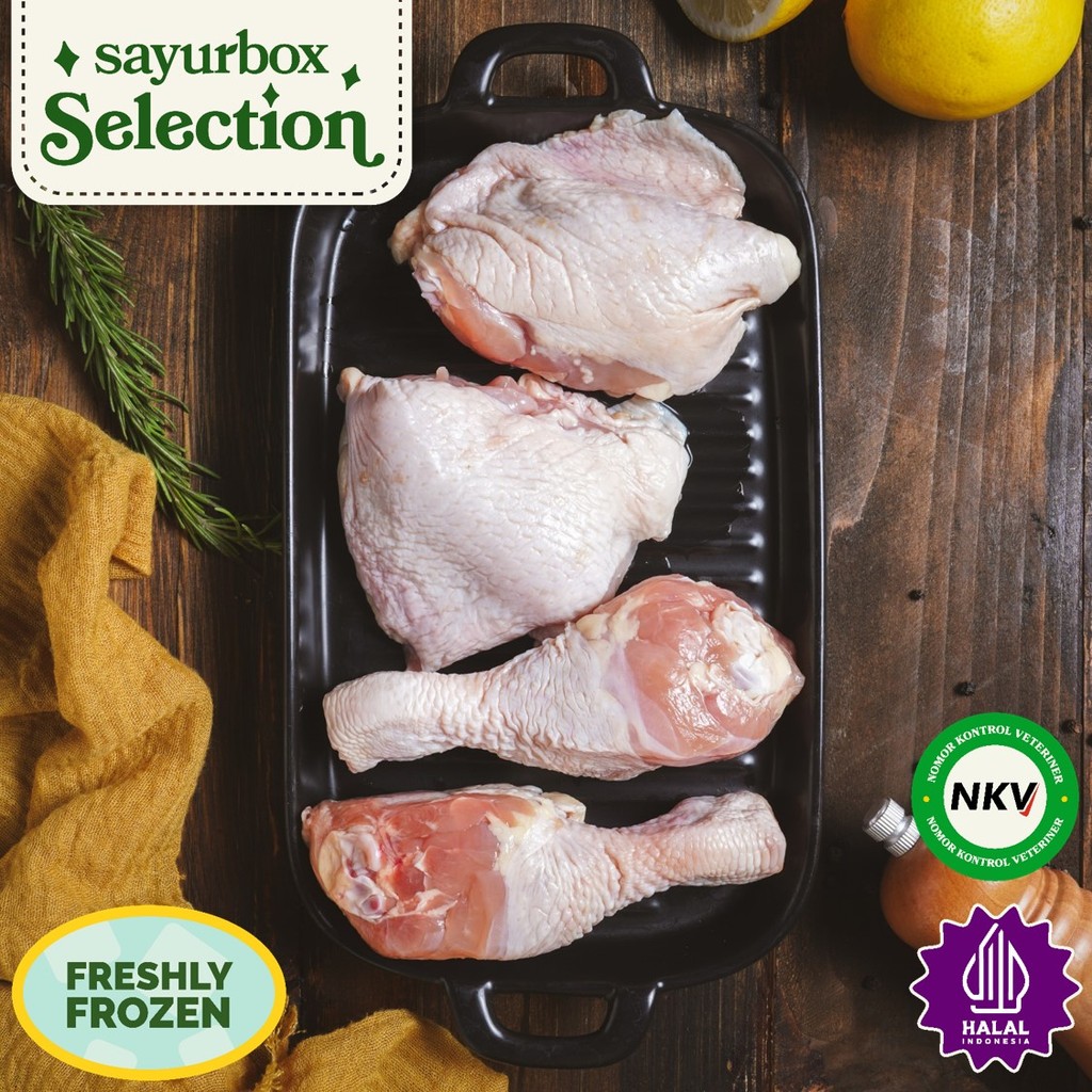 

Sayurbox Selection Ayam Paha Atas dan Paha Bawah 500 gram