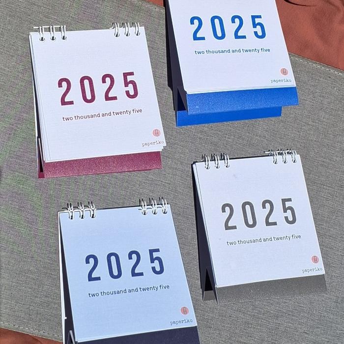 

DISKON PAPERIKO 2025 Mini Desk Calendar READY STOCK