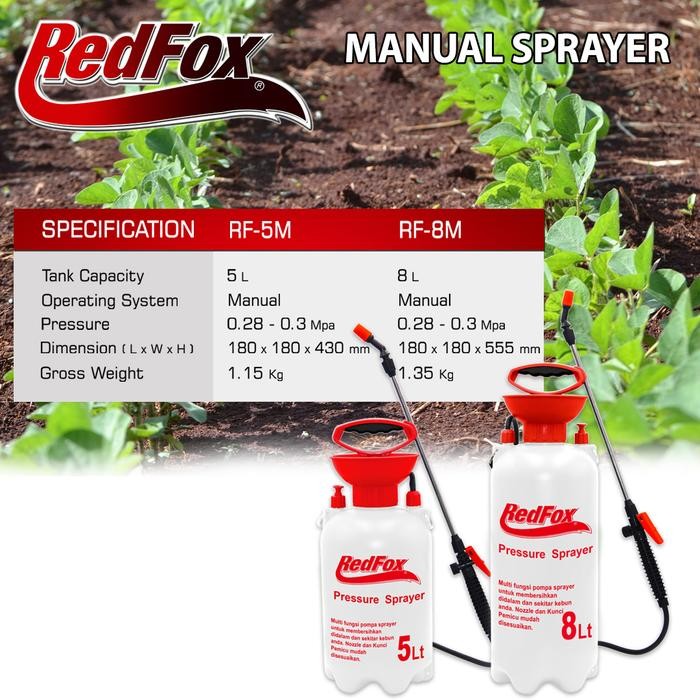 Manual Sprayer 8 Liter semprotan tanaman