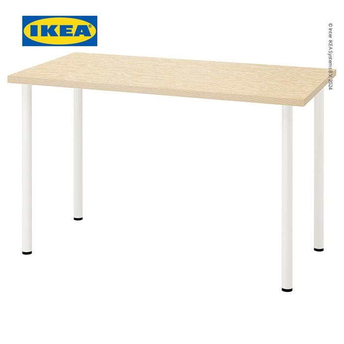 NEW IKEA MITTCIRKEL/ADILS Meja Kerja/Belajar Minimalis Efek Kayu Pinus 120x60 cm