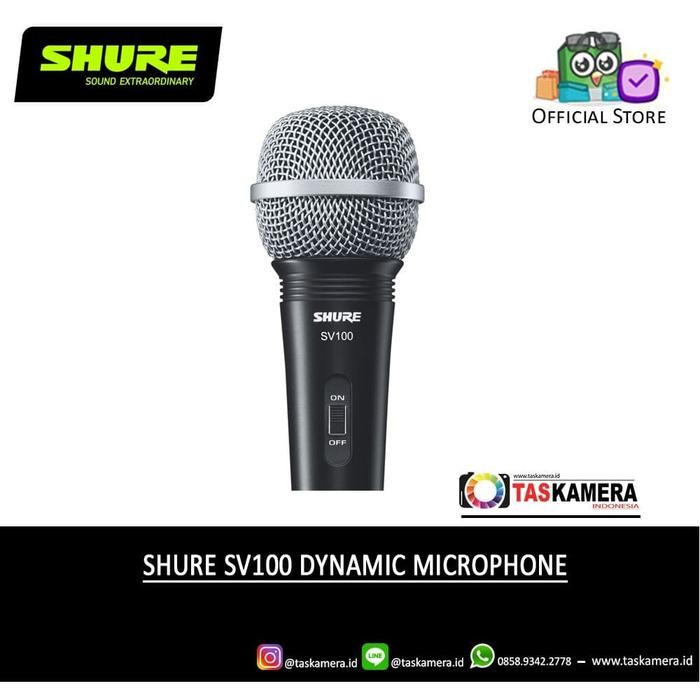 TERMURAH SHURE SV100 Dynamic Microphone - Mic SHURE