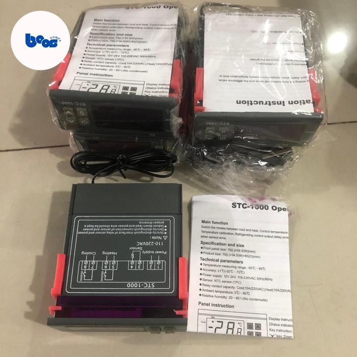 THERMOSTAT STC1000 TEMPERATURE CONTROLLER STC-1000