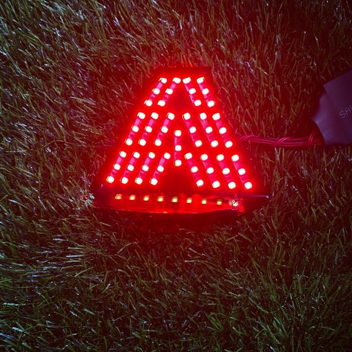 Led running beat deluxe stoplamp running beat