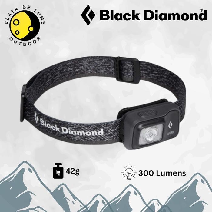 Headlamp Black Diamond Astro 300 / Senter Kepala Black Diamond