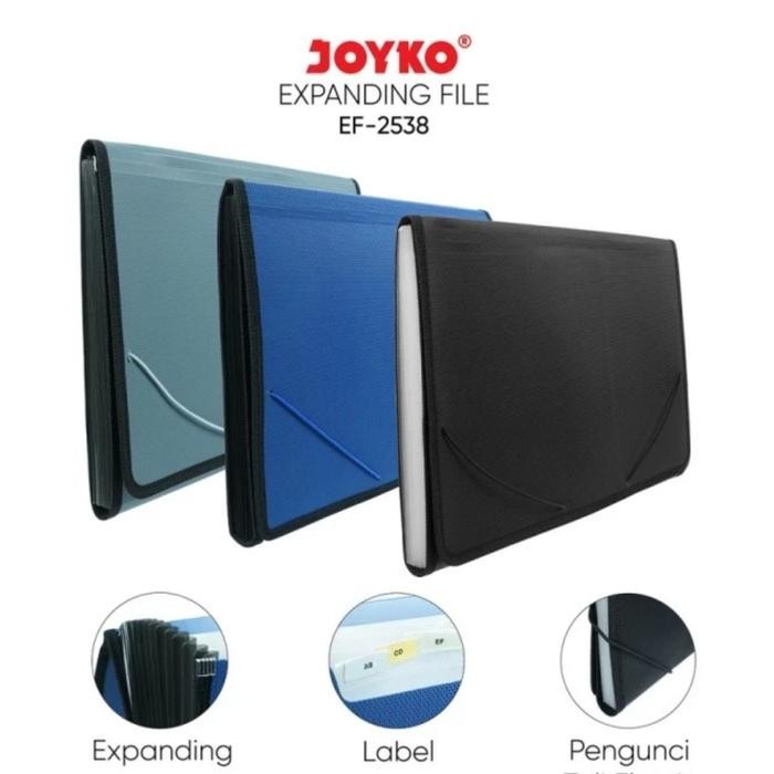 

Ekspanding File Joyko Harmonika Ef - 2538 ( Hitam )