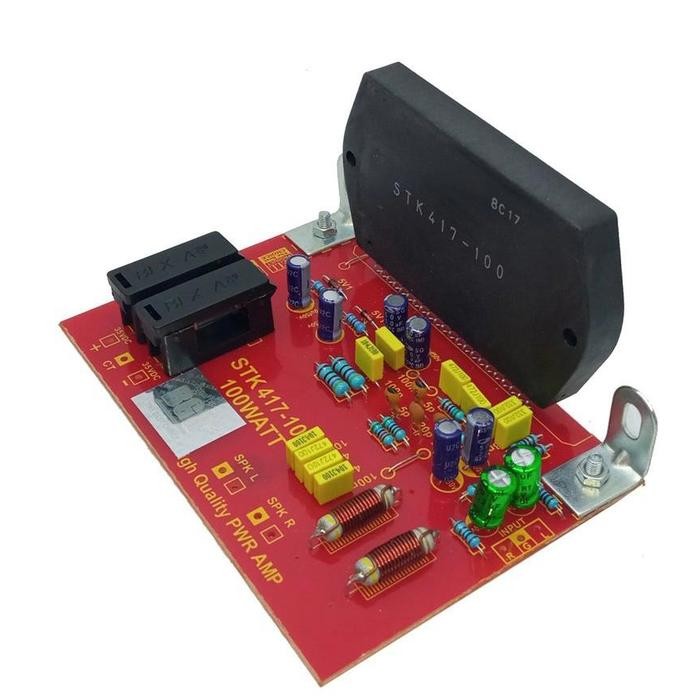 Kit Power Amplifier Stk 417 - 100W 417-100W Tanpa Heatsink By Sanyo N