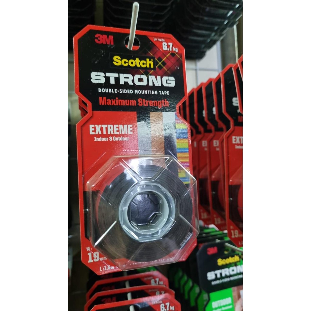 

3M Scotch Outdoor Double Tape 21mm x 2m Kap. 5,5kg