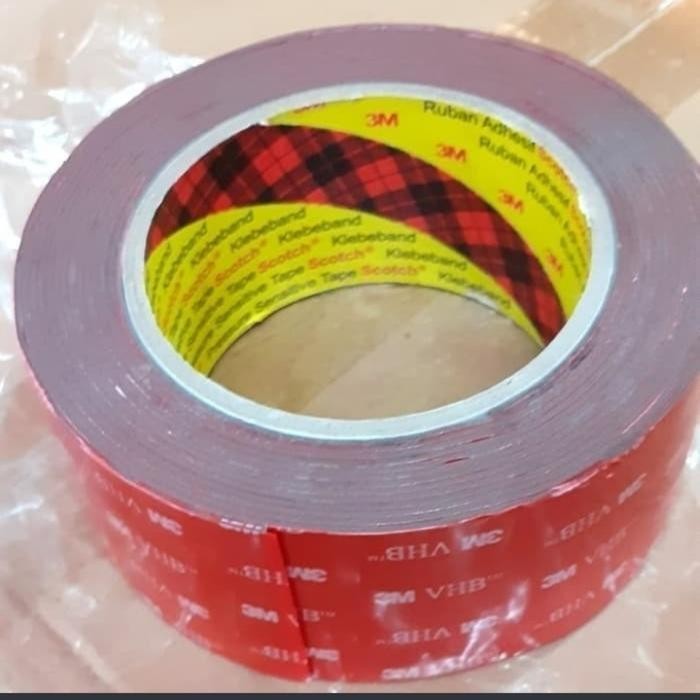

3m vhb double tape 2"in x 4,5M Double Tape 3M 4900 Ukuran 5cm x 4,5 m