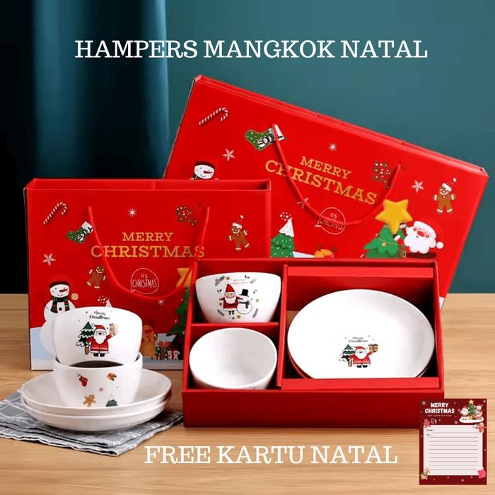 

Hampers Natal 2024 / Mangkok Piring Natal Christmas Gift