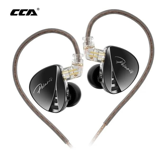 CCA Polaris with Mic Dynamic Driver HIFI Dual Cavity Noise Cancelling