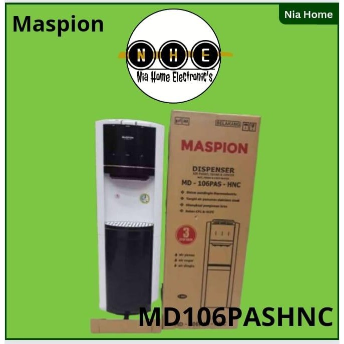 Maspion Dispenser Galon Atas 3 Kran Md106Pashnc