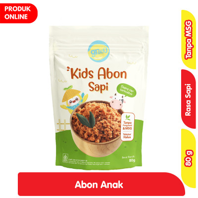 

Grouu Kids Abon Sapi Pouch 80 g