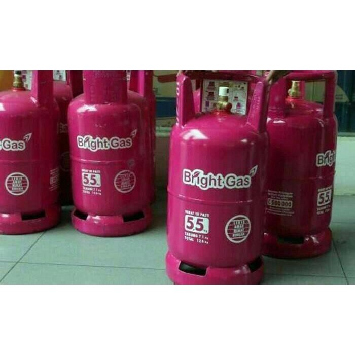 (Allthebest) Tabung Gas 5 Kg + isi Bright Gas -