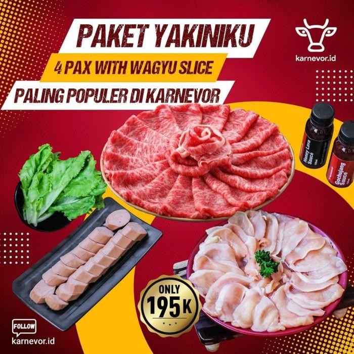 

(Allthebest) KARNEVOR PAKET YAKINIKU PORSI SUPER KENYANG 4 ORANG