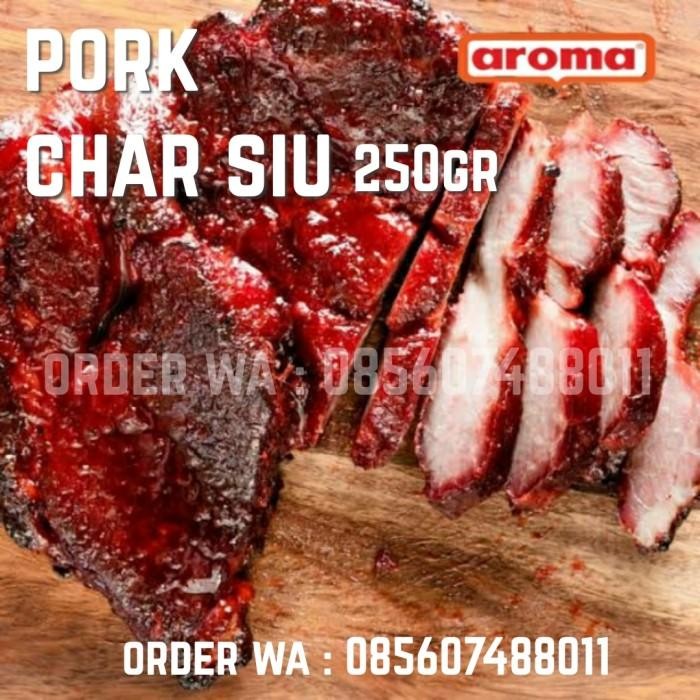 

(Allthebest) AROMA Pork Cha Siu 250gr Chasiu Charsiu Char Siu Babi NON Halal
