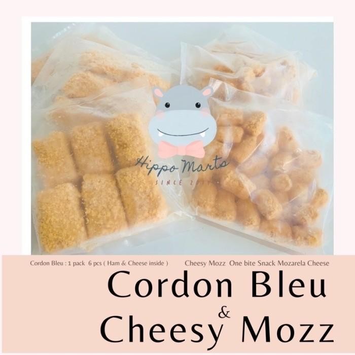 

(Allthebest) Chicken Cordon Bleu frozen Snacks / Chessy Mozzarela