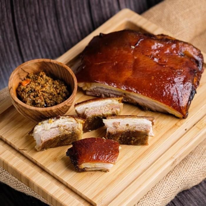 

(Allthebest) Samcam Guling Khas Bali, Babi Guling Kriuk + Bumbu 600 gram Frozen