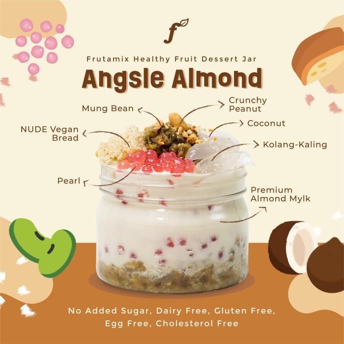 

(Allthebest) Angsle Almond - FRUTAMIX HEALTHY FRUIT DESSERT JAR