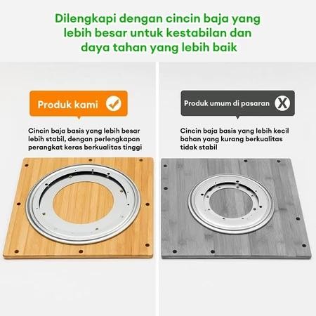 Khusus Grab Rak Buku Putar / Rak Buku Minimalis / Rak Buku Modern Minimalis / Rak Buku