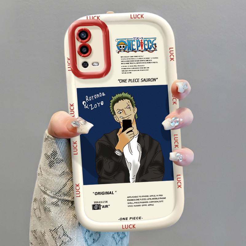 Casing Hp untuk OPPO A55 4G Case Pola kartun asli pria trendi Kasing ponsel silikon Baru Kesing Peli