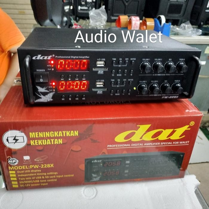DAT PW 228X Ampli walet tape walet Power walet