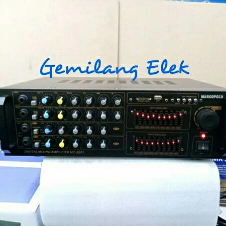 Amplifier Karaoke MARCOPOLO MC-8901 BLUETOOTH