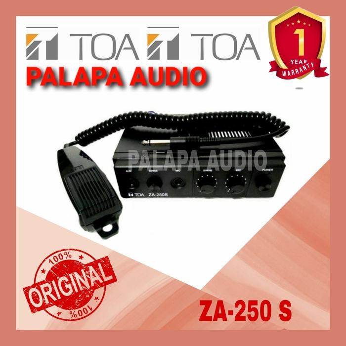 CAR AMPLIFIER TOA ZA-250S / ZA 250S / ZA250S