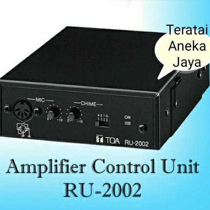 Amplifier Control Unit TOA tipe RU-2002