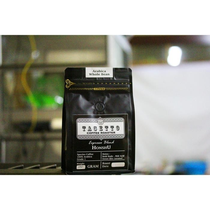 

Otten Coffee - Biji Kopi Espresso Arabika "Honshu" 1Kg Arabica Bean Ground Bubuk 1 Kg Tagetto Coffee