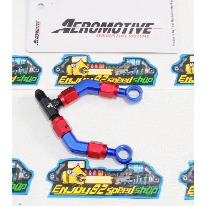 Jual Rugi Banjo Cabang Sambungan Konektor Selang Rem Ke Kaliper 4P / 4 Piston 2 Pin