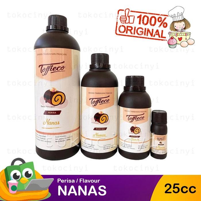 

Toffieco Flavour / Perisa Essens - Pineapple / Nanas 25gr