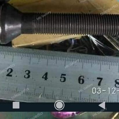 Terbaru Baut Roda Ulir Peugeot Custom 1 Set 4 Pcs Panjang 8 Cm