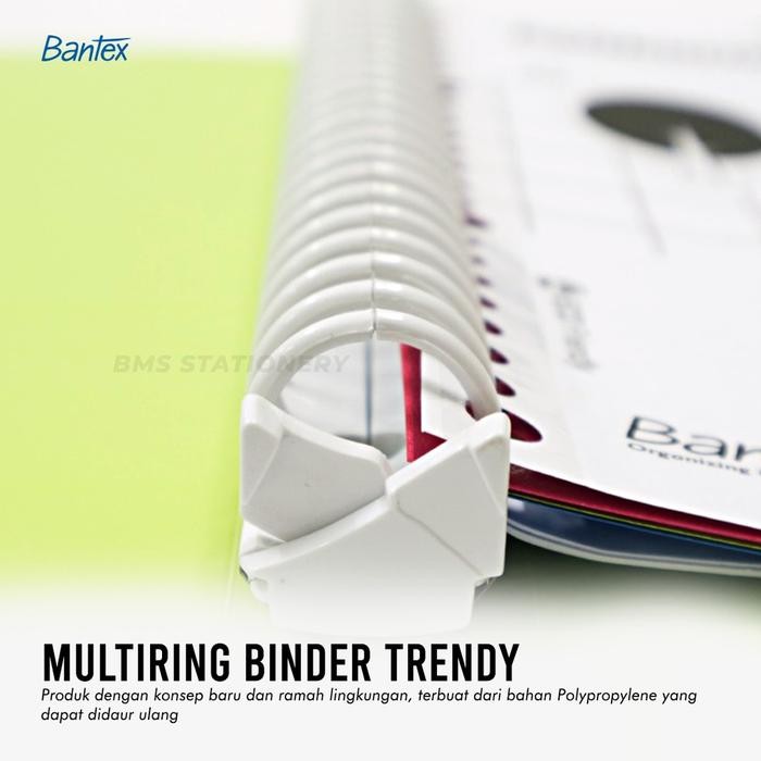 

BANTEX BINDER A5 20 RING MOTIF TRENDY KODE 1357