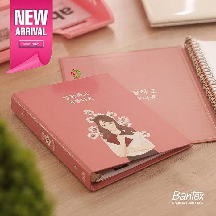 

BANTEX MULTIRING BINDER A5 FEMME 20 RING 25 MM #1329 45 KODE 698