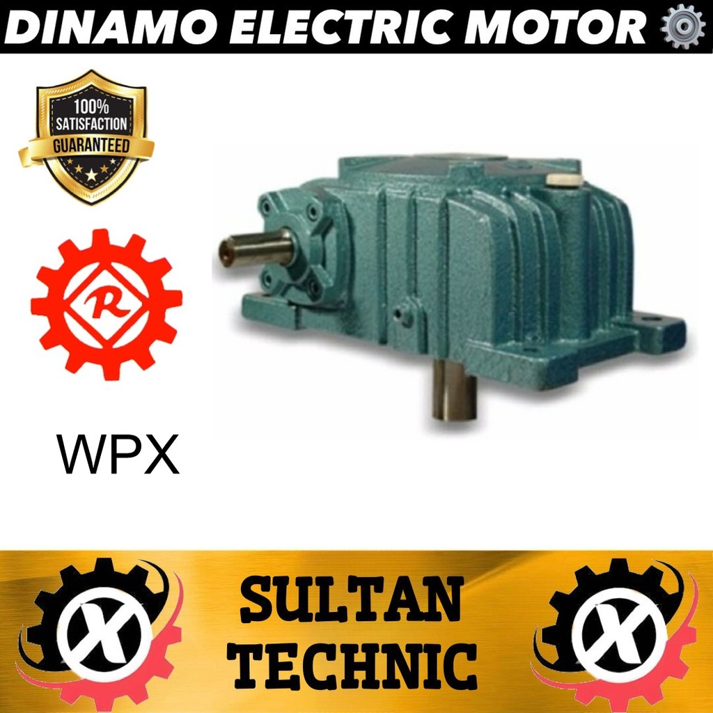 GEAR BOX REVCO WPX 200 WORM GEAR REDUCER RATIO 1:10-60