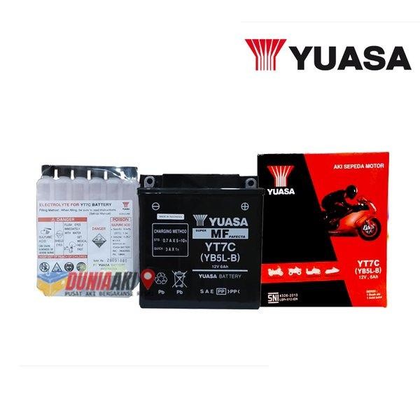 Langsung Kirim  Aki Yuasa Mio Jupiter Z Supra Grand Sporty Kering basah