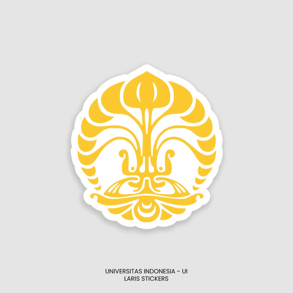 Sticker Logo Universitas Indonesia UI