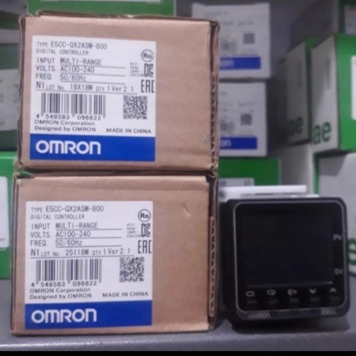 Temperatur Controller Omron E5Cc-Qx2Asm-800 / E5Cc Qx2Asm 800