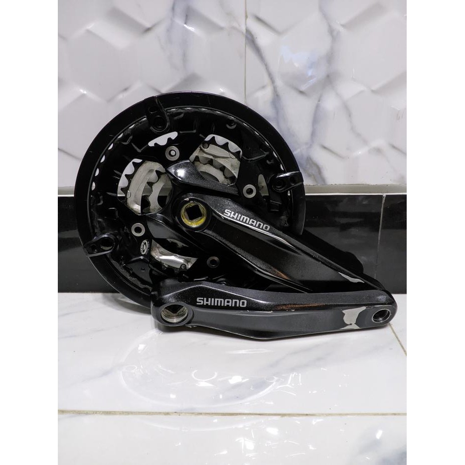DISKON crank sepeda shimano alivio 3 speed READY STOCK