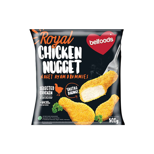 

Belfoods Royal Nugget Drummies 500 G