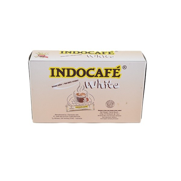 

INDOCAFE WHITE COFFEE 10 S X 12 GR