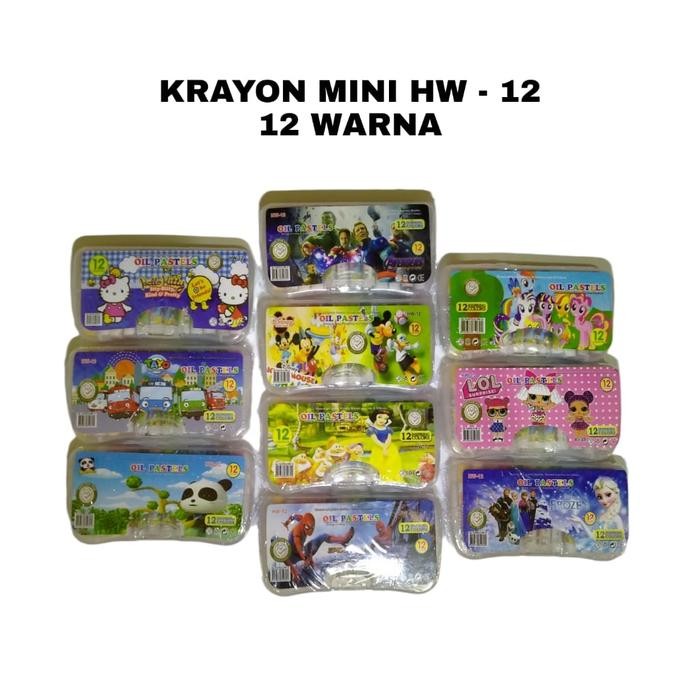 

Krayon MINI HW -12 / 12 warna