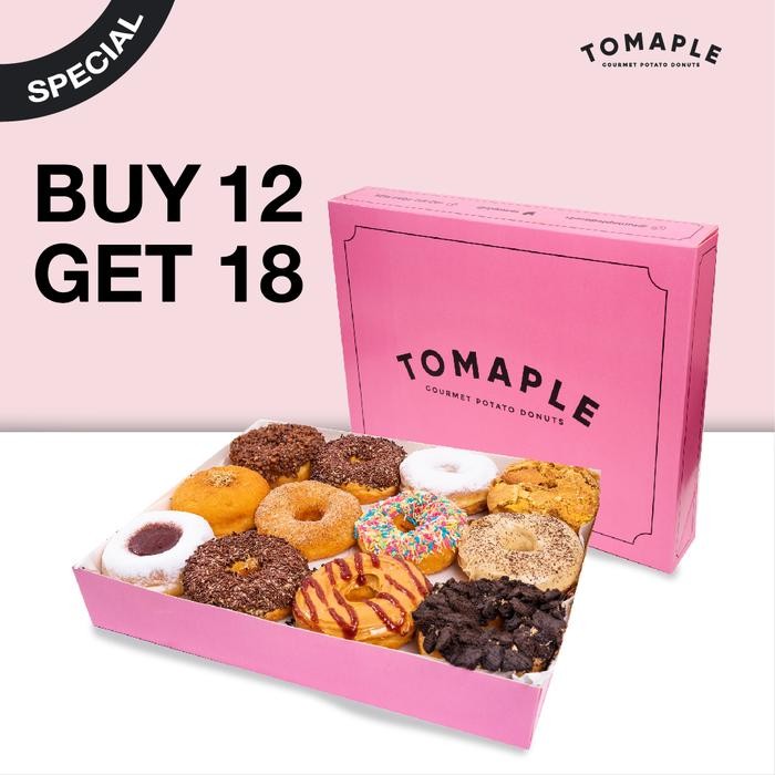 

BUY 12 GET 18 DONUTS