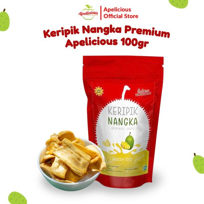 

APELICIOUS KERIPIK BUAH NANGKA PREMIUM 100gr - Food, Snack, Chips, Cemilan