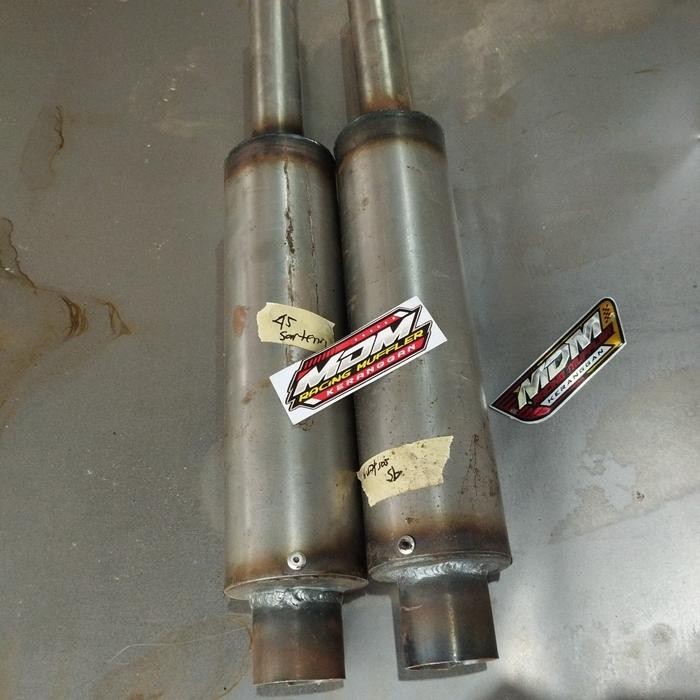 Tabung Kondoman Saringan Stengah Knalpot Matic Outlet 45Mm -Gratisongkir