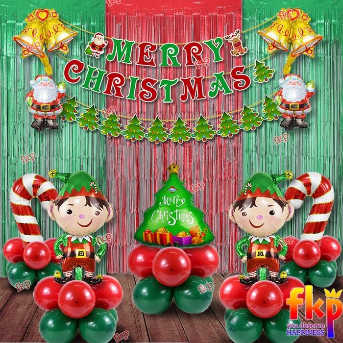 

Terlaris FUN KIDS PARTY Dekorasi Natal/ Balon Jumbo Santa/ Balon Dekorasi Natal SALE
