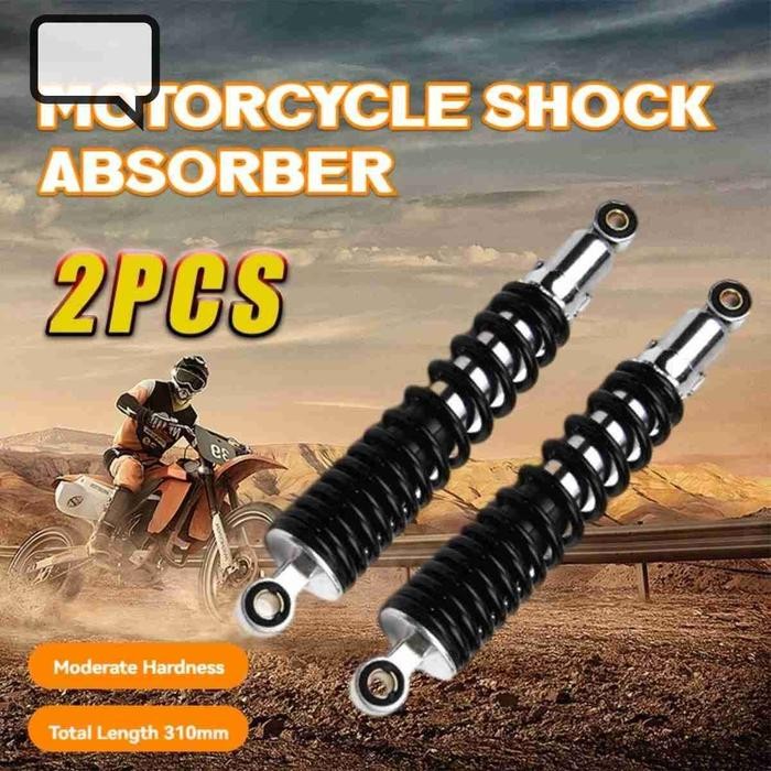 2 Pcs Shockbreaker Racing Universal 310Mm Kualitas Tinggi Cocok Untuk Semua Motor, Khususnya