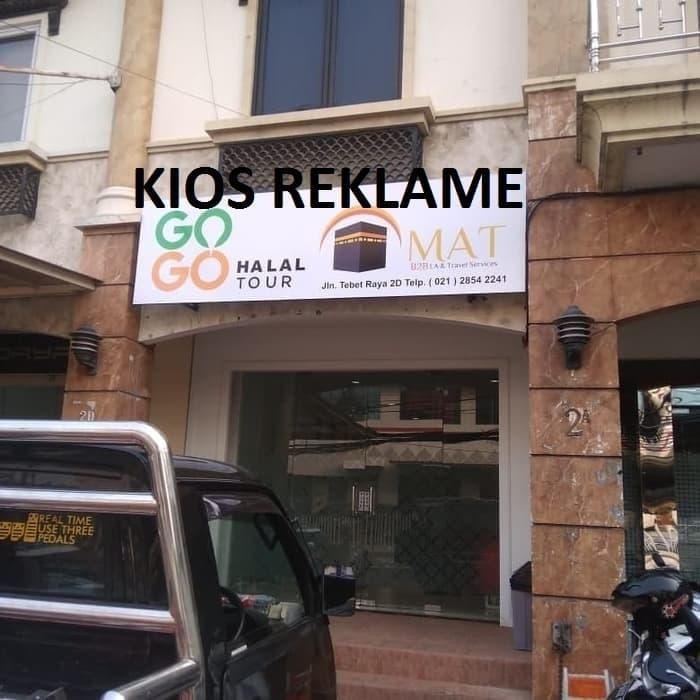 

Bisa Gosend! Billboard /Papan Nama Uk 100Cmx350Cm